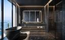 888 Brickell, Dolce&Gabbana, Miami, Bathroom Black, JDS Development Group by LL&Co